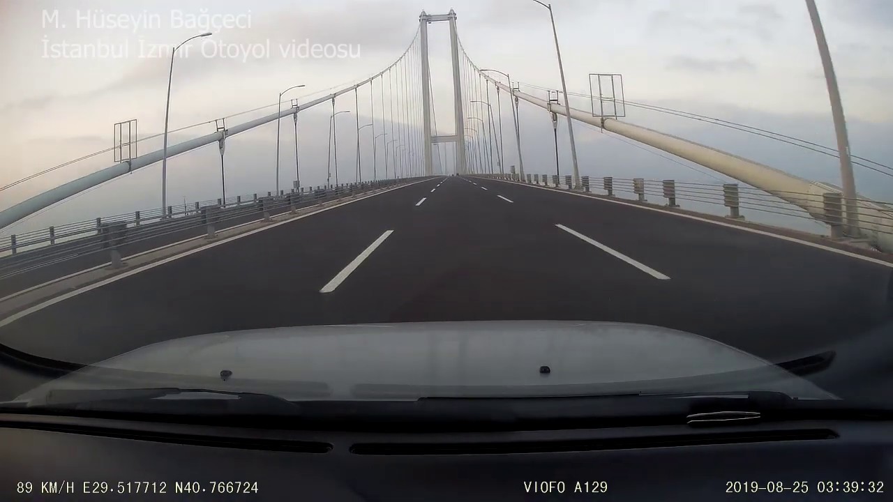 İSTANBUL İZMİR OTOYOLU  / OTOYOL BÜTÜN İSTİKAMET / KUŞ UÇUŞU İSTANBUL İZMİR