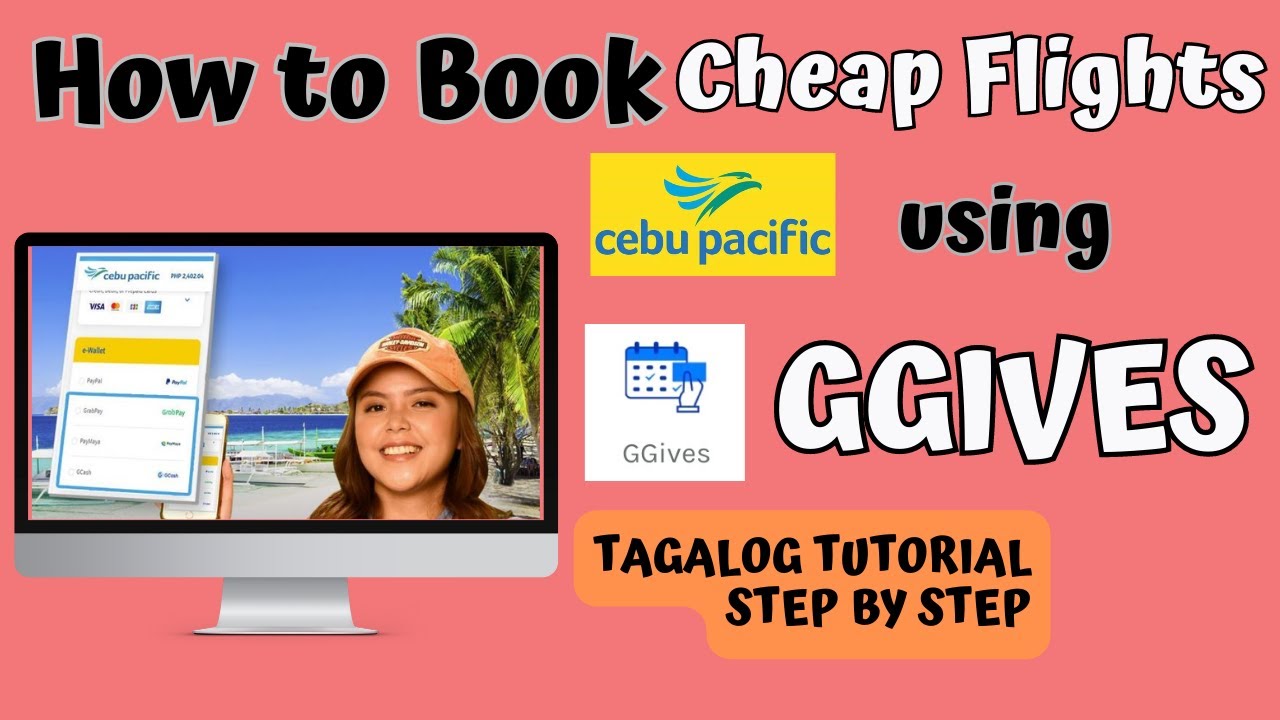How to Book Cheap Flight using GGIVES as Payment Option | Installment Payment for Flight in Cebu Pac