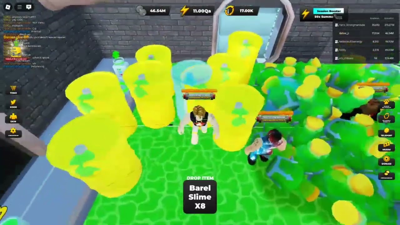 17K REBIRTH in strongman simulator