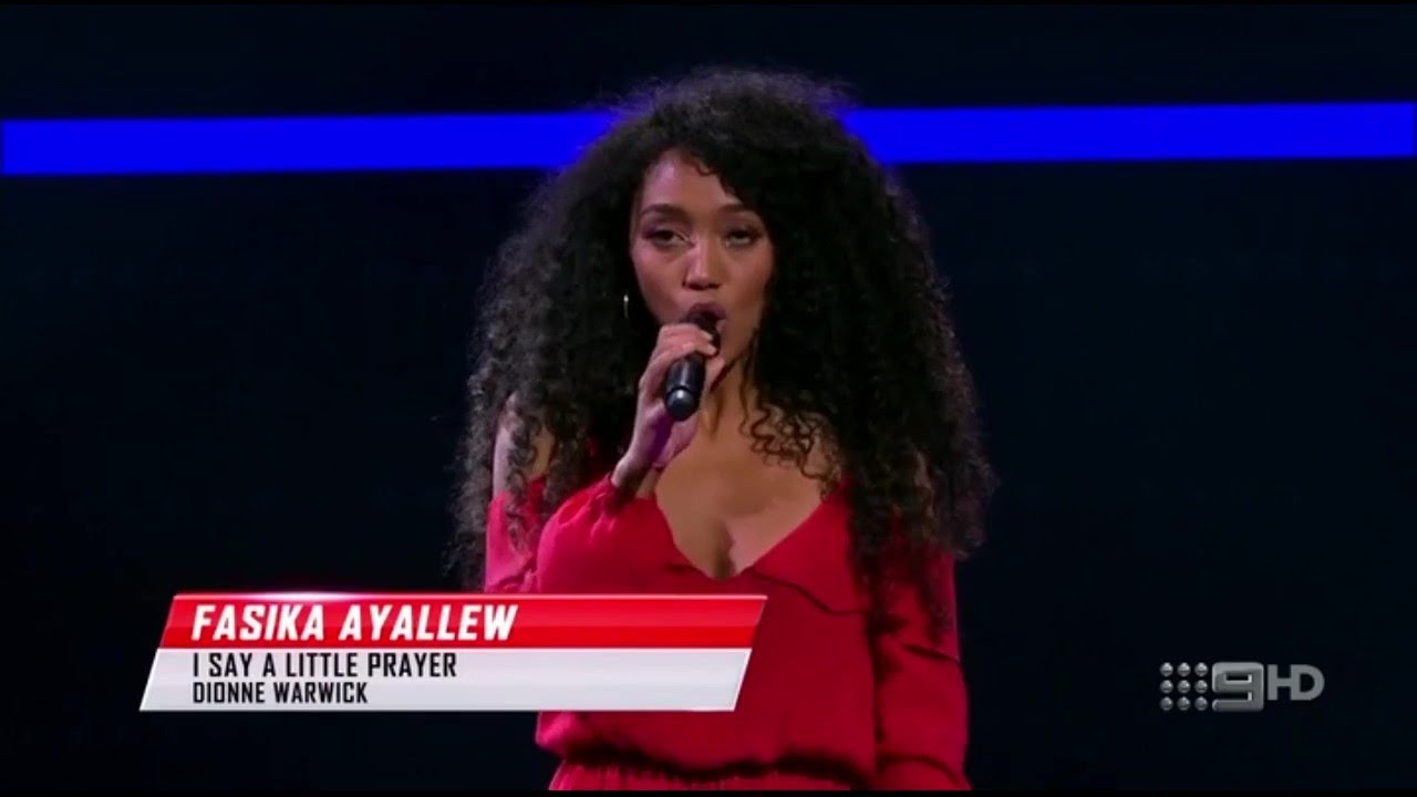 Fasika Ayallew - I Say A Little Prayer | The Voice Australia 6 (2017) | Blind Auditions