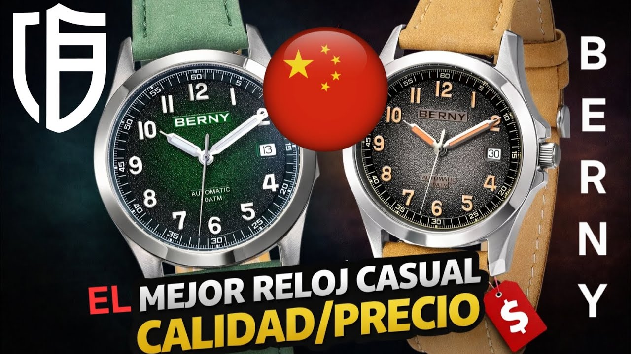 🛑EL RELOJ MÁS BARATO CON EL SEAGULL ST2130 (ETA) 😱➡️BERNY AM7110