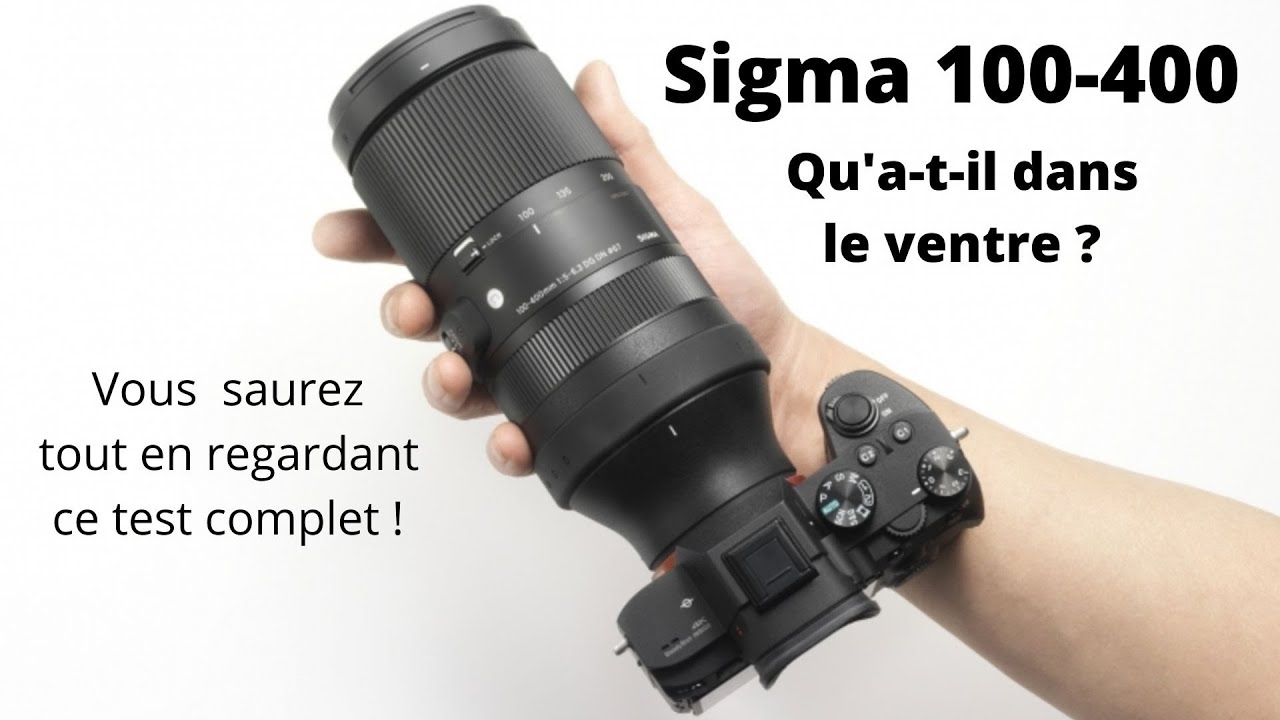 Retours terrain Sigma 100-400 DG DN