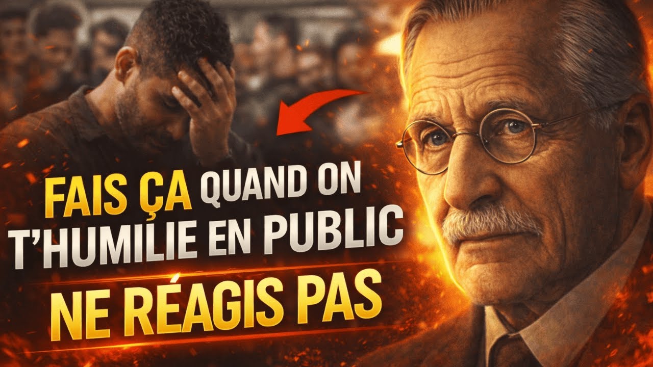 Fais ça Si on t’Humilie en Public - Citations de Carl Jung