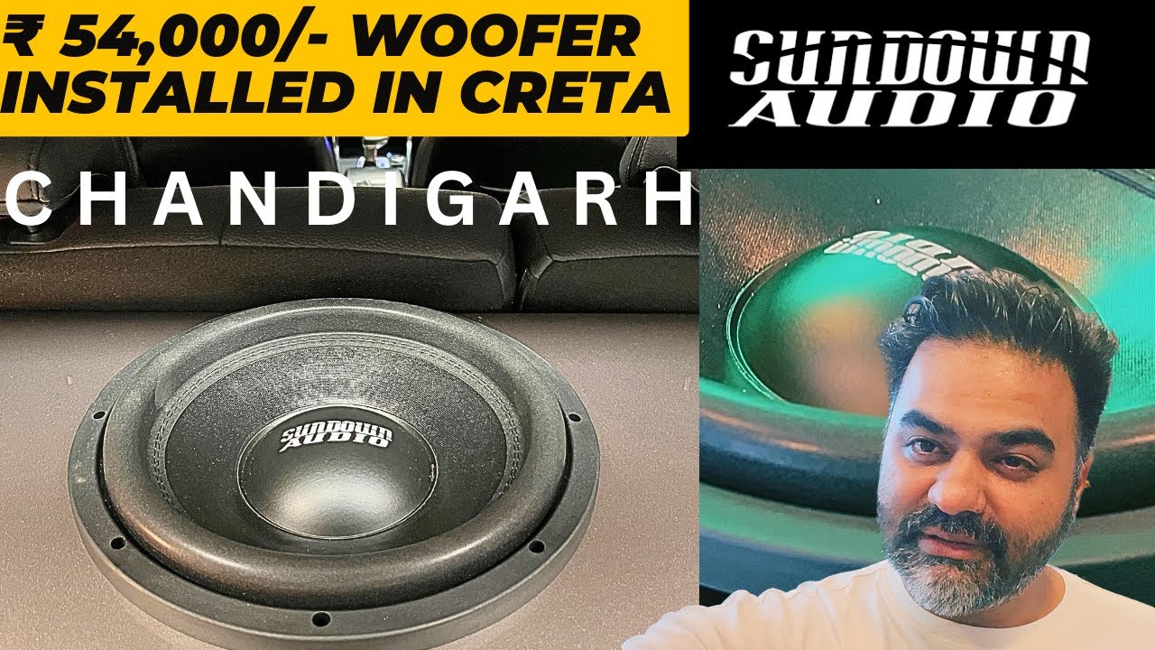 ₹54,000/- का Sundown का WOOFER कर दिया Fit Hyundai Creta में । SBA Premium Motor Garage | Panchkula