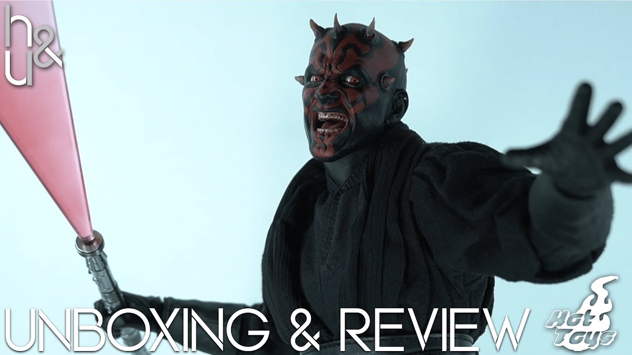 Hot Toys Darth Maul DX17 With Speeder Unboxing & Review (Sideshow Exclusive) | H&U