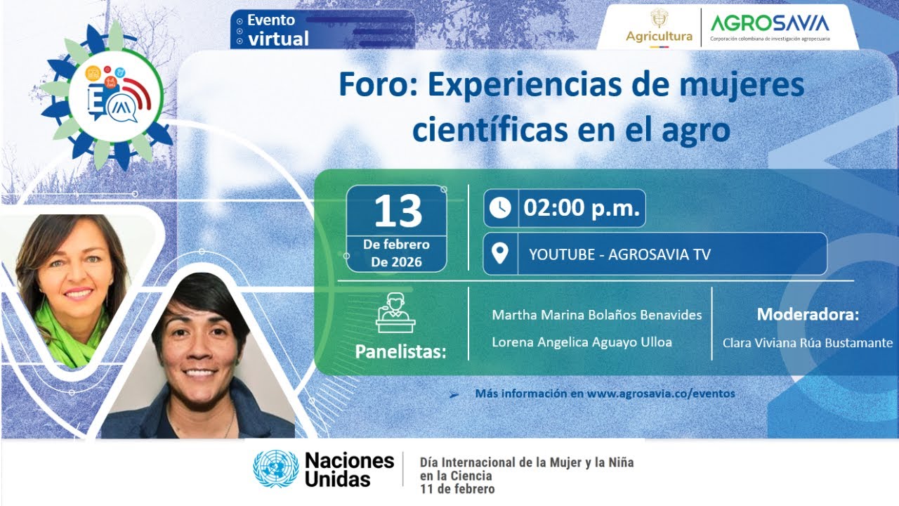 Foro: Experiencias de mujeres científicas en el agro
