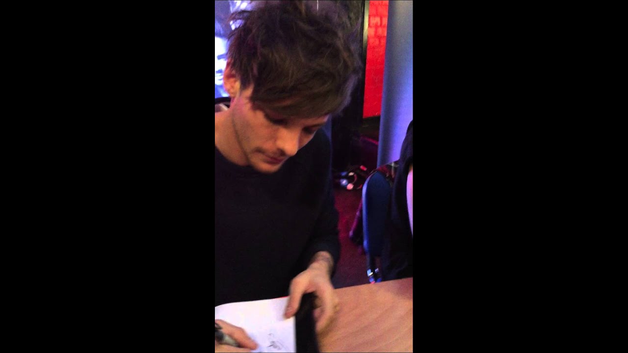 Meeting one direction at the London where we are book signing 10/12/14