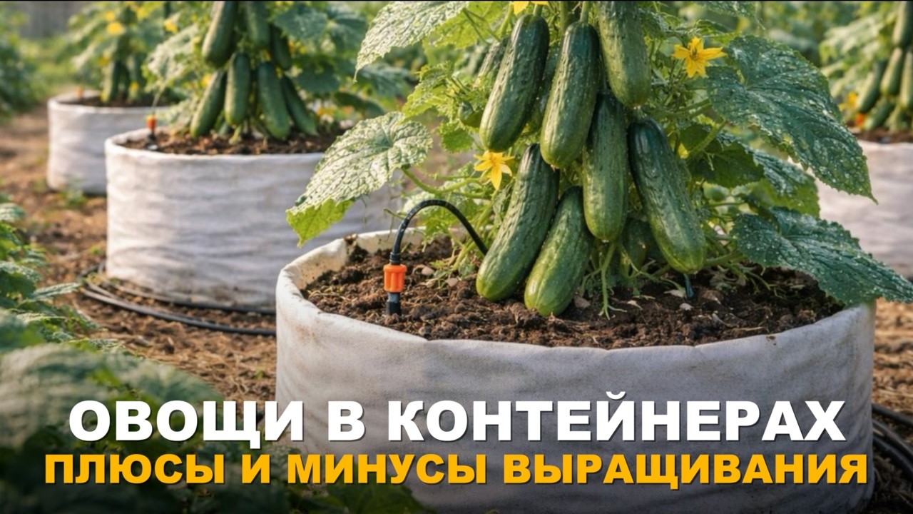 УРОЖАЙ НА МАЛЕНЬКОЙ ПЛОЩАДИ. Как вырастить урожай в ограниченном пространстве: контейнерные огороды.