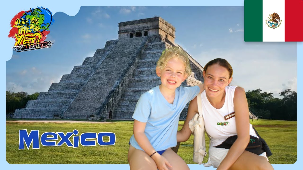 🇲🇽 Discover the Magic of Mexico! 🏖️ Pyramids, 🐬 Dolphins & 🐒 Beach Fun | Are We There Yet?