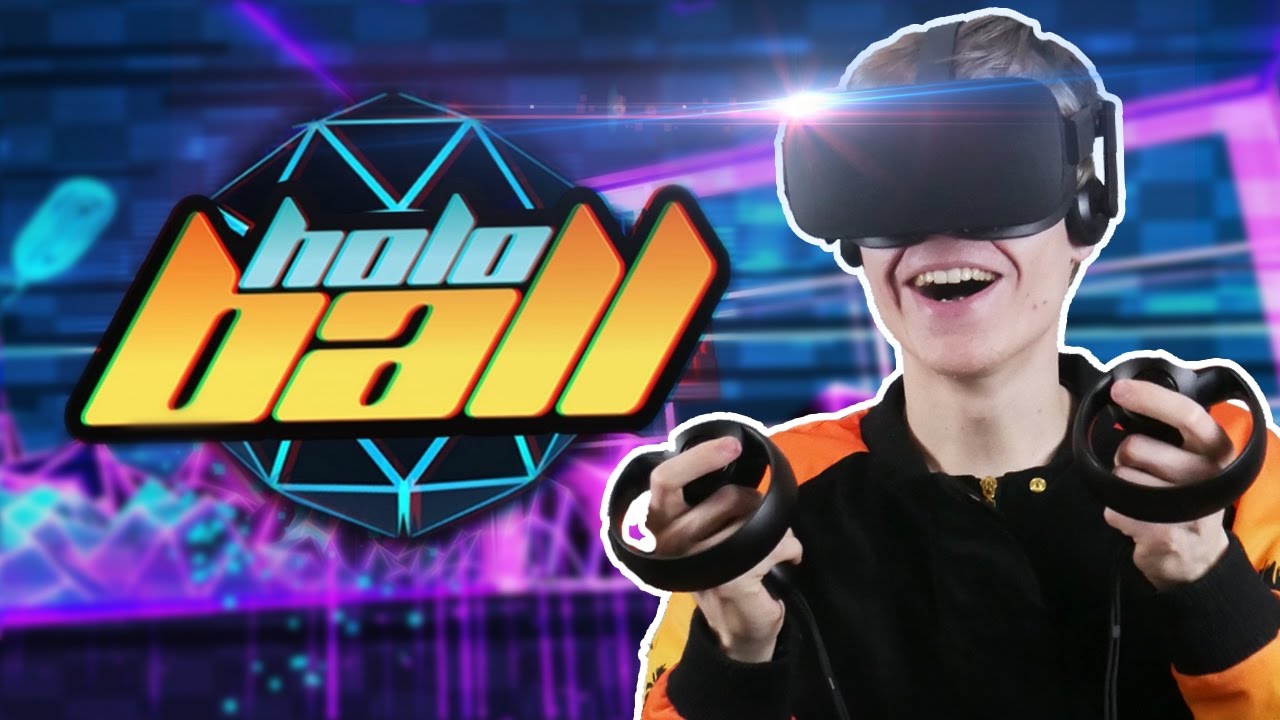 GOING BACK TO THE FUTURE | HoloBall VR (Oculus Touch Gameplay)