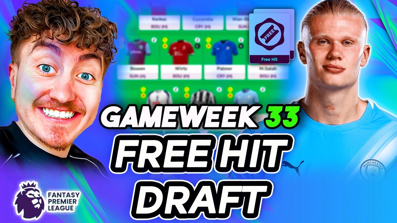 Мой двойной бесплатный драфт на 33-й тур! | Советы по Fantasy Premier League 2025/26