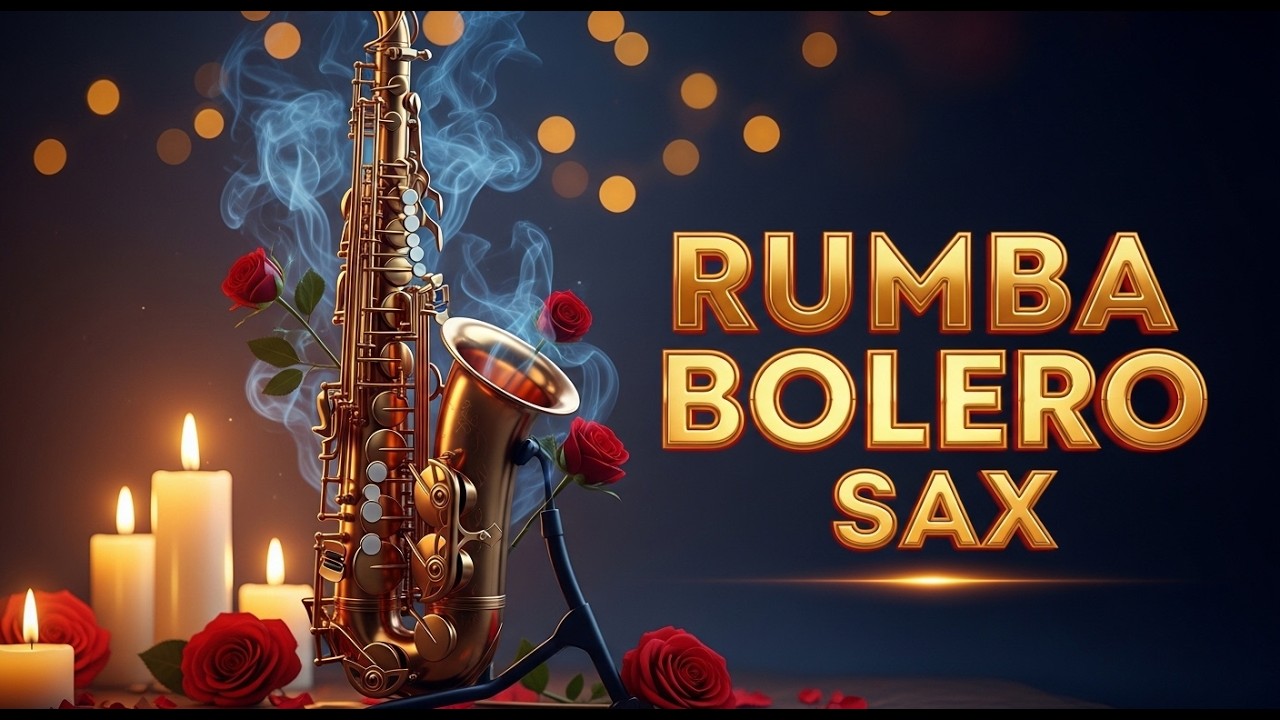 Rumba Bolero Sax Love Night | Sax Romántico Instrumental Nocturno