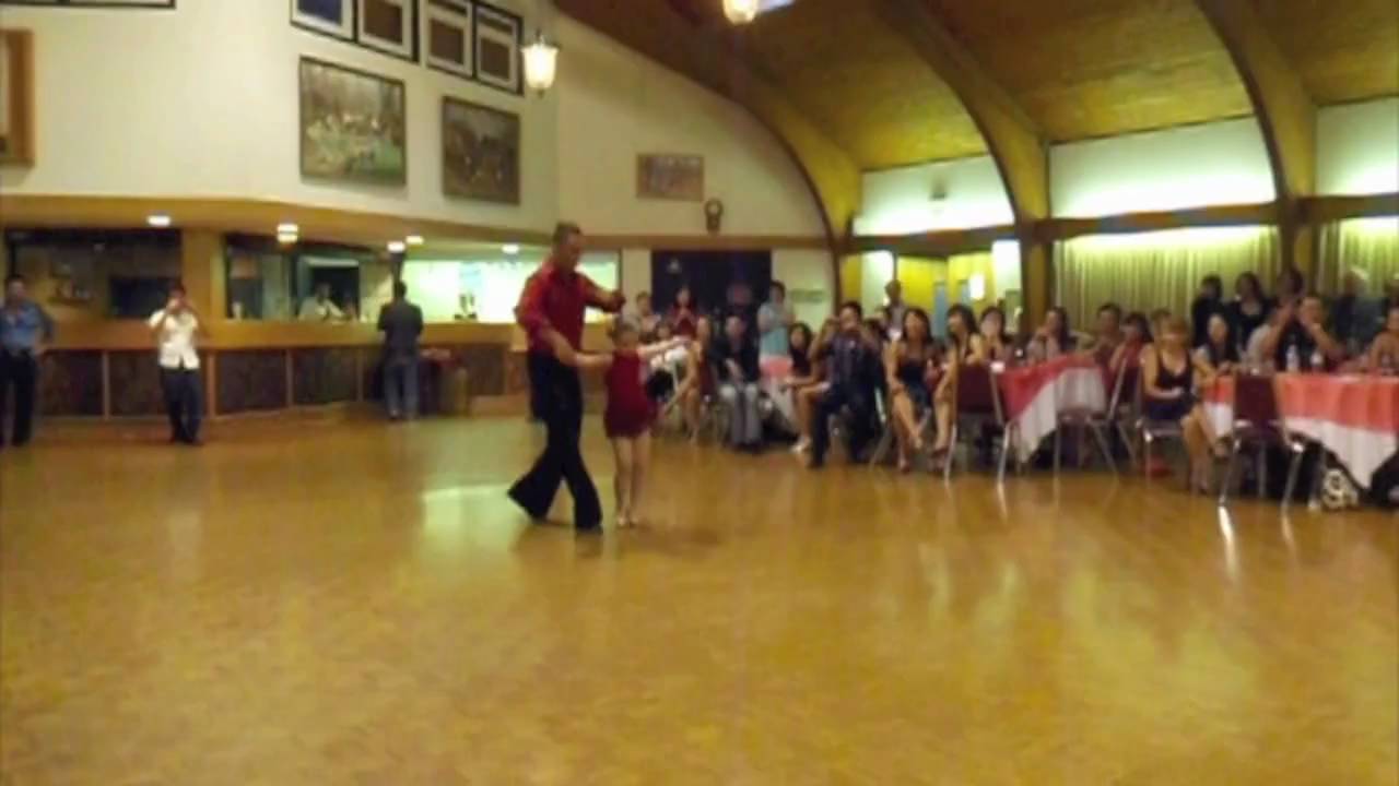 7 year old in pro-am  latin ballroom Dance Competition!!!