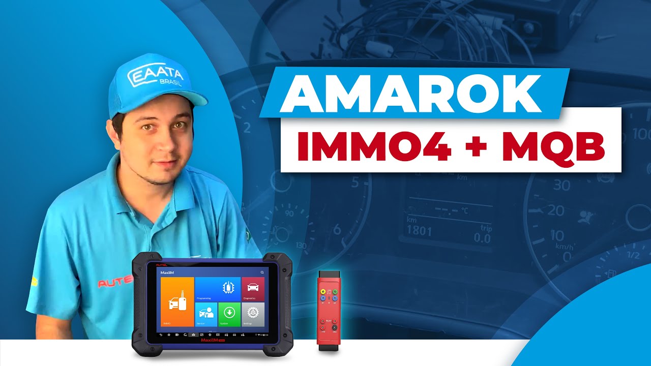 Procedimento Amarok - IMMO4 + MQB | Autel