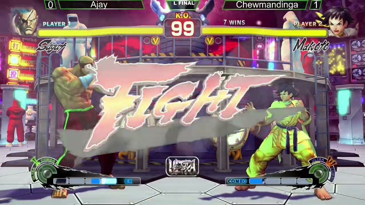 05 Chewmandinga Makoto Vs Ajay Sagat LF