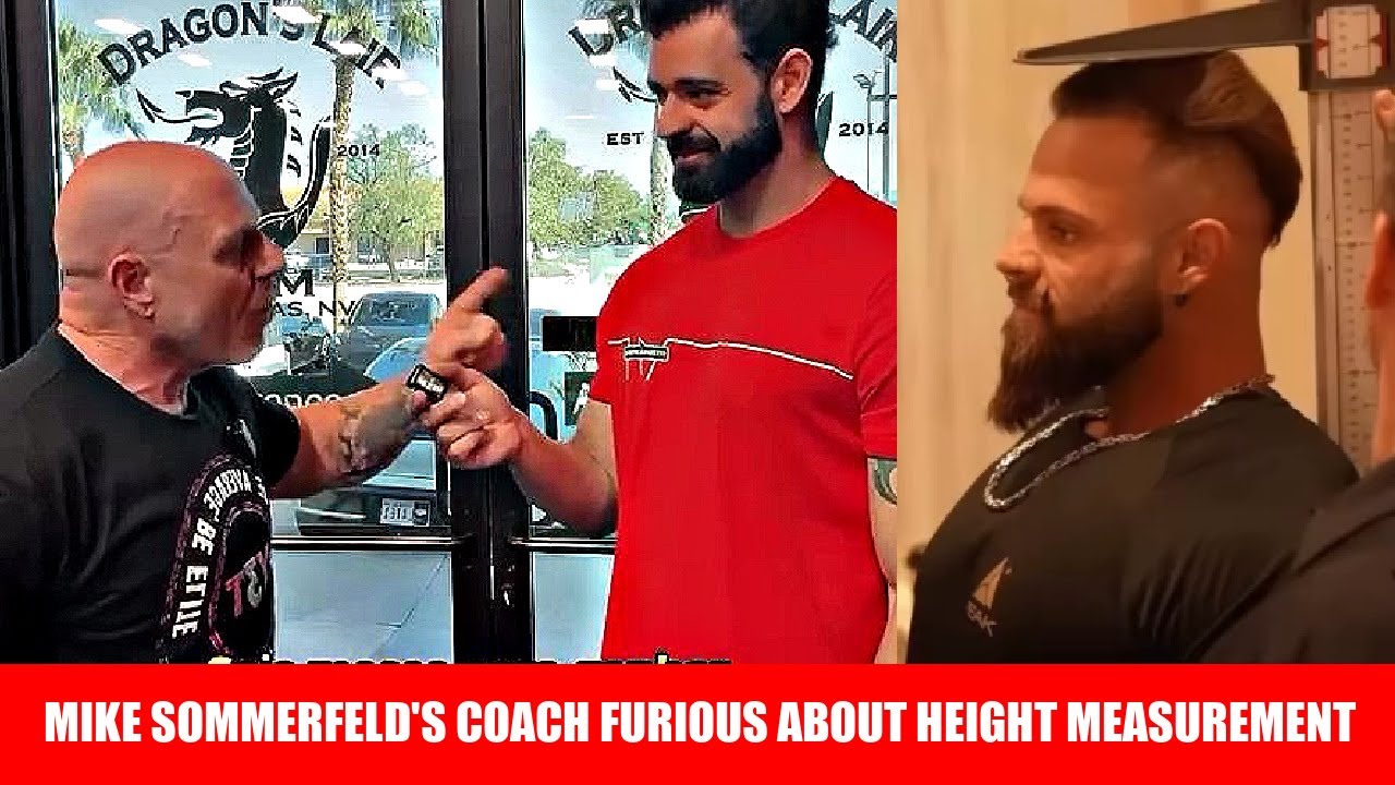 Тренер Майка Зоммерфельда в ярости из-за повторного измерения роста