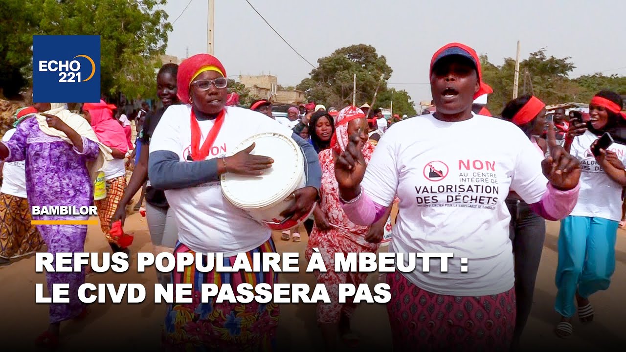 Soulèvement populaire à Mbeutt : les habitants s’opposent au centre de valorisation des déchets