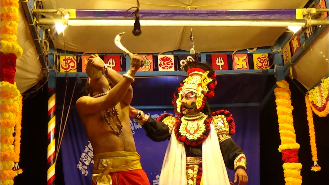 Yakshagana -- Shri Devi Lalithopakhyana - 18 - Patla - Marnad - Mandara - Kadaba