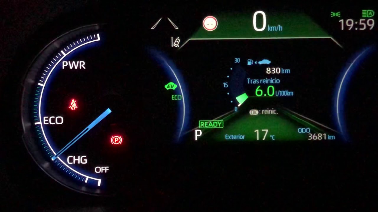 Cambiar el cuentakilómetros de analógico a digital del Toyota RAV4 del 2020.