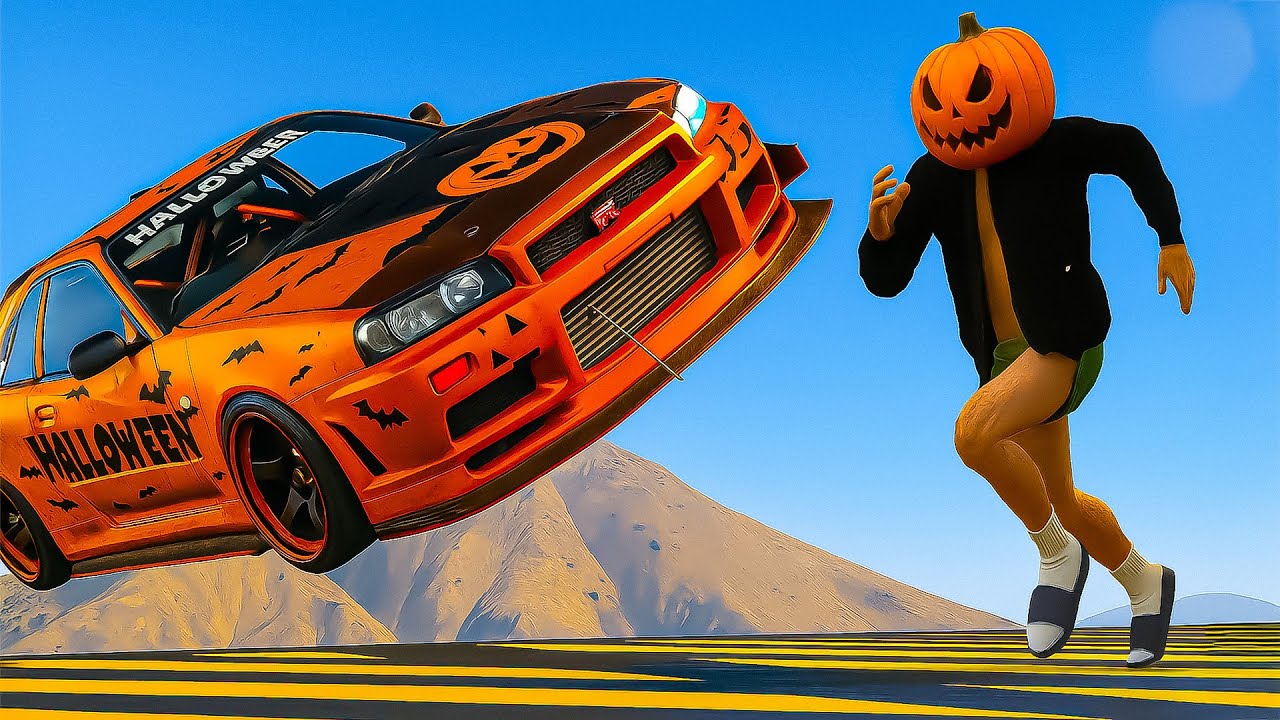 CARS VS HALLOWEEN !!! 🐷LTS🐷 GTA 5 ONLINE