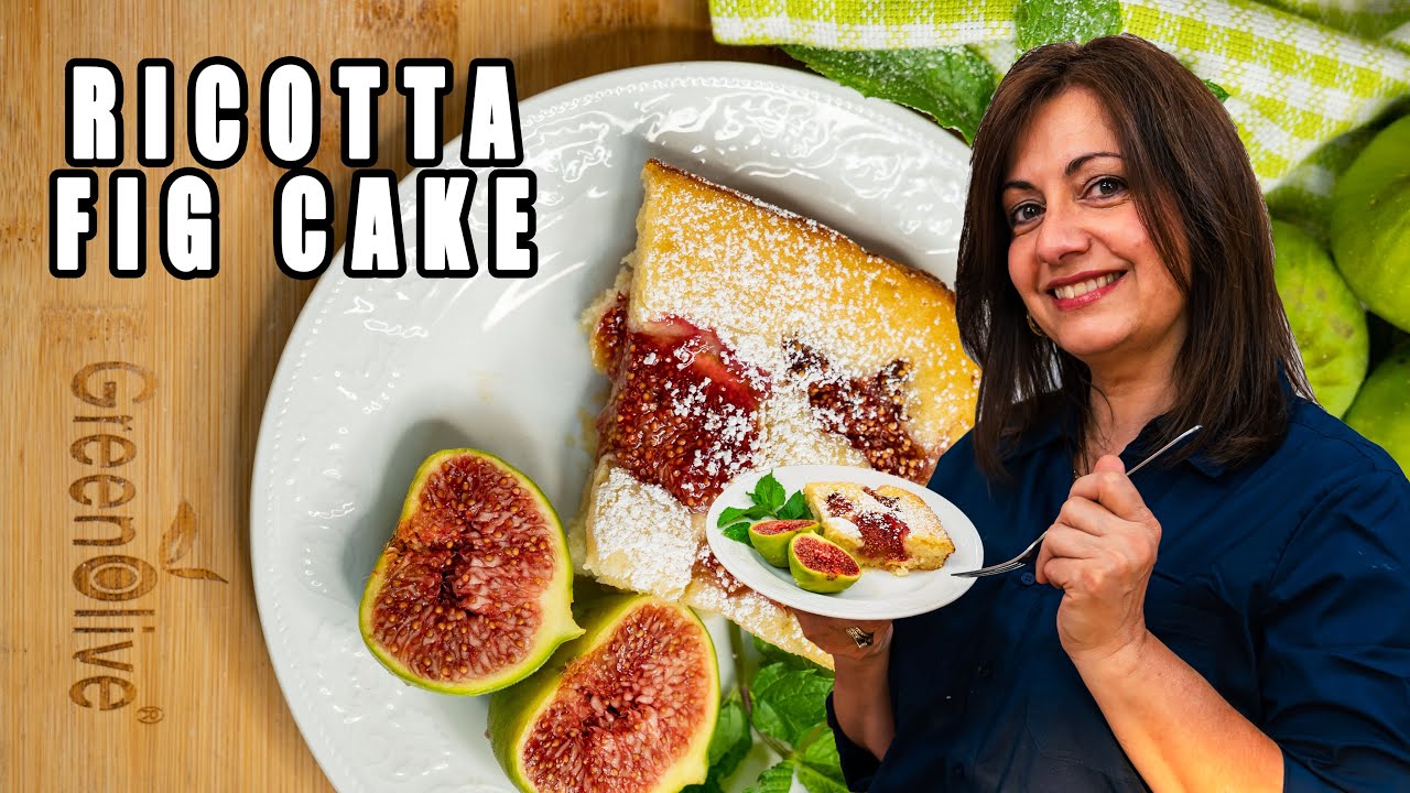 How to Make Fresh Figs and Ricotta Cake | Easy Recipe for Beginner