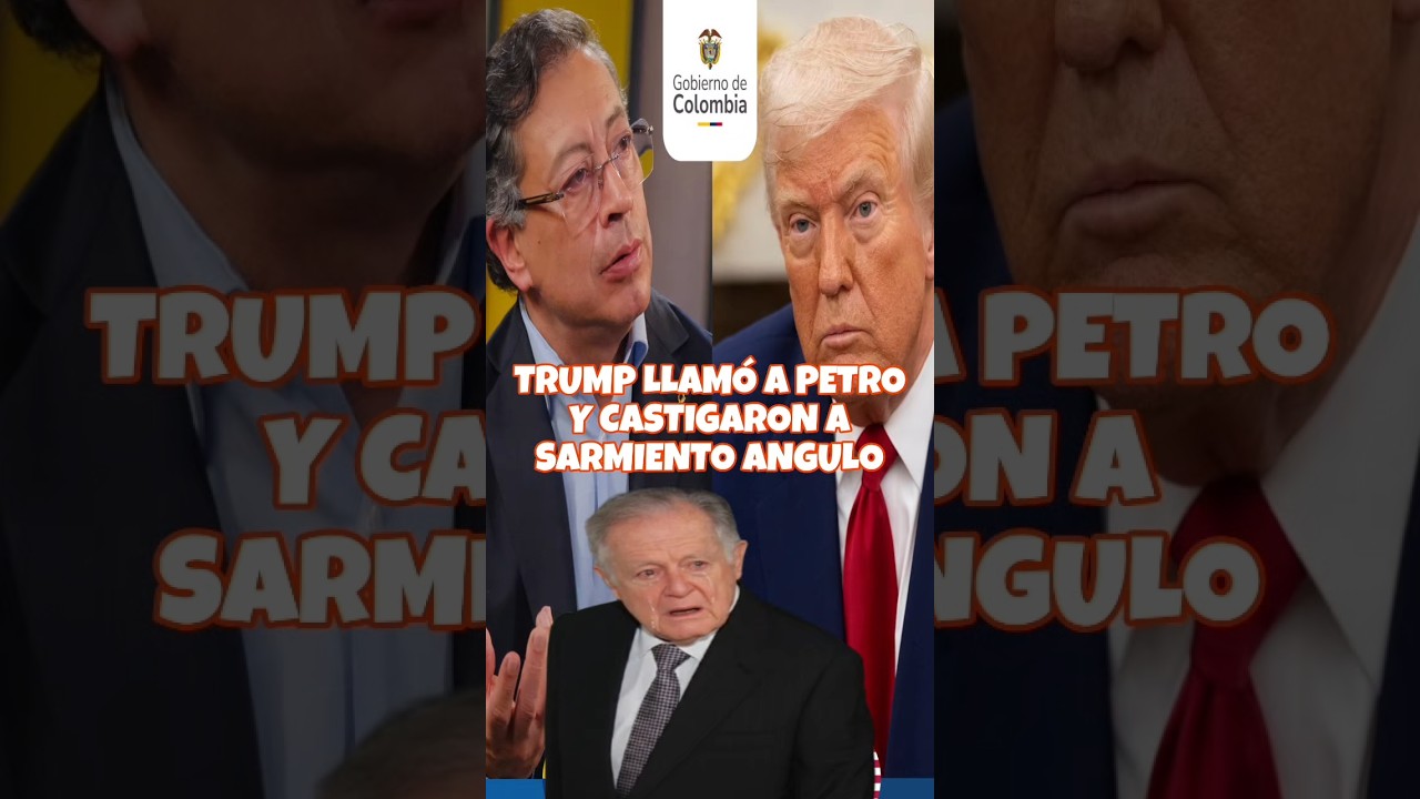 Trump llam&oacute; a Petro y castigaron a Sarmiento Angulo #donaldtrump #gustavopetro #llamada #venezuela