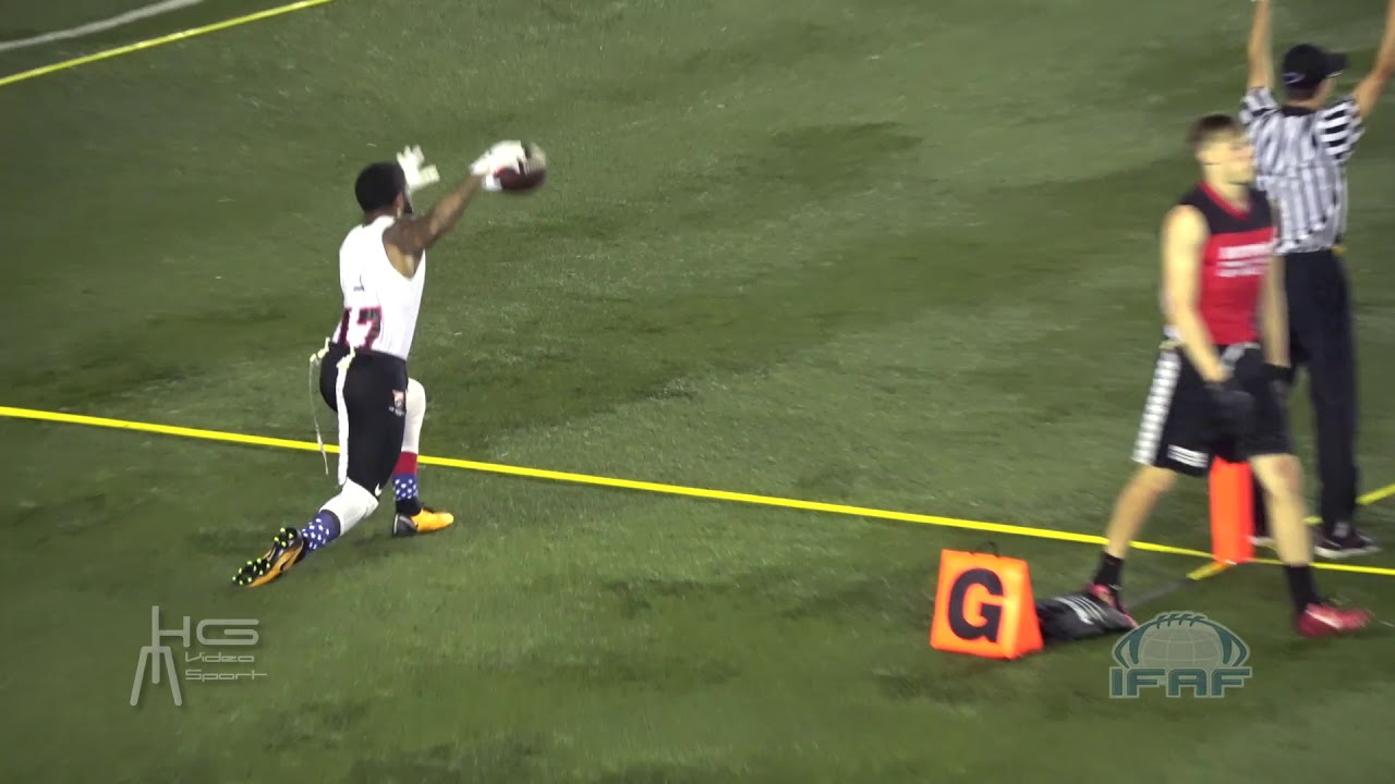 MUNDIAL DE FLAG FOOTBALL 2018 USA VS AUSTRIA MASCULINO FINAL