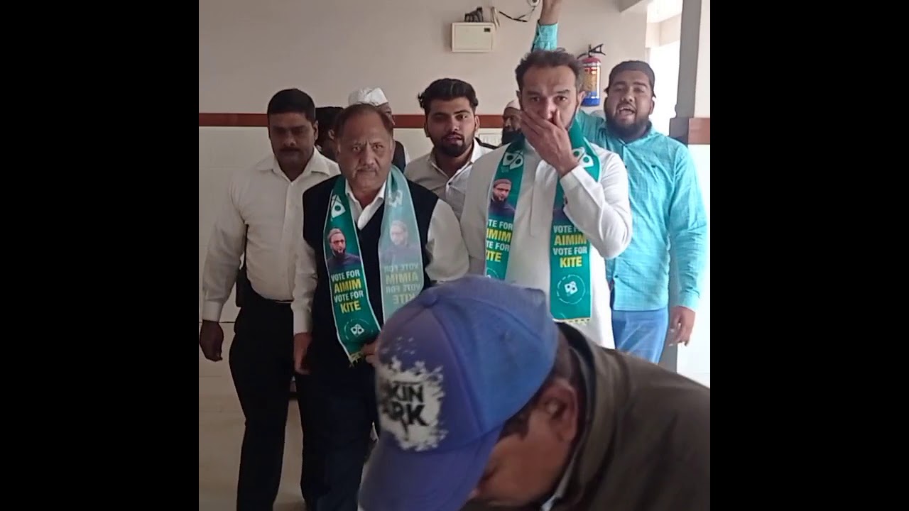 AIMIM President & Secretary Welcome In Bharuch.