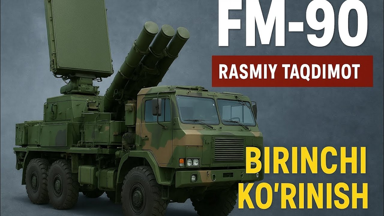 FM-90 rasmiy taqdimot birinchi ko&lsquo;rinish
