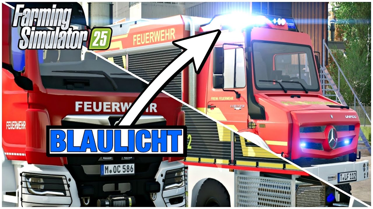 LS25 FEUERWEHR - So bekommst du REALISTISCHES Blaulicht 🚨