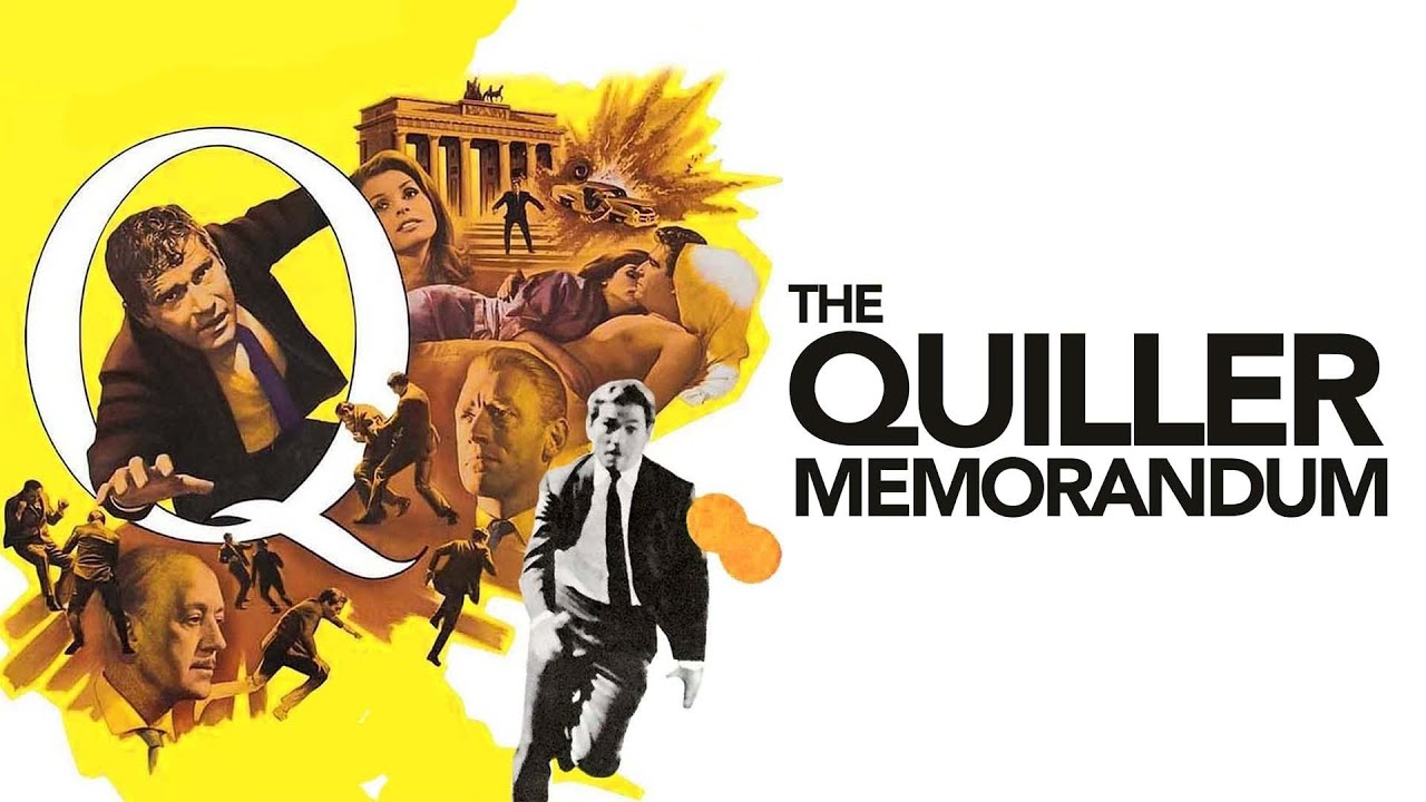 Official Trailer - THE QUILLER MEMORANDUM (1966, George Segal, Alec Guiness, Max von Sydow)