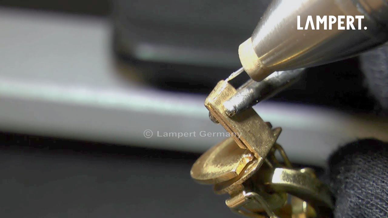 PUK Welding device – Repairing a gold tongue / Schnepper Schweißen