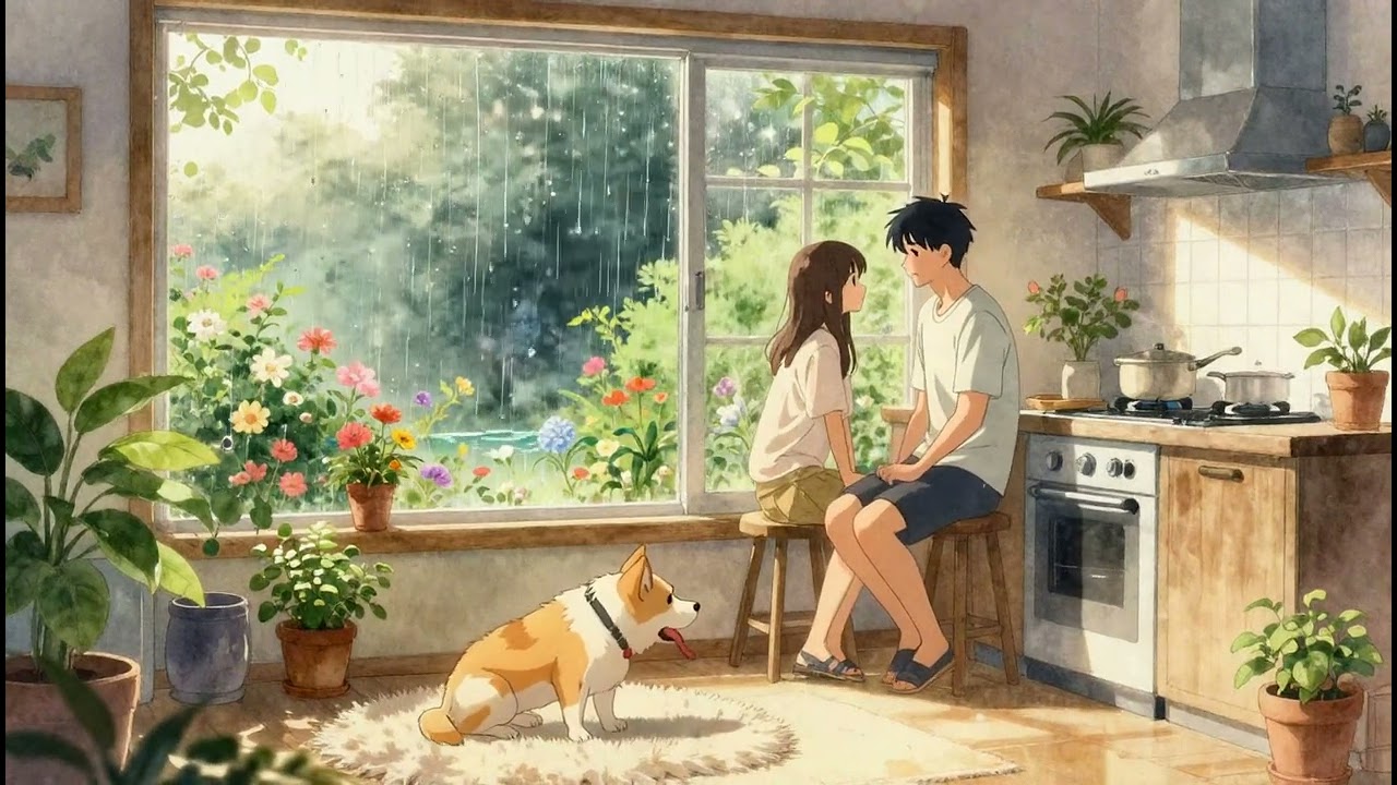 🎶 Nature’s Rain & Soft Piano: Chill Relaxing Soundscape | 143 Min of Peaceful Vibes 🌧️