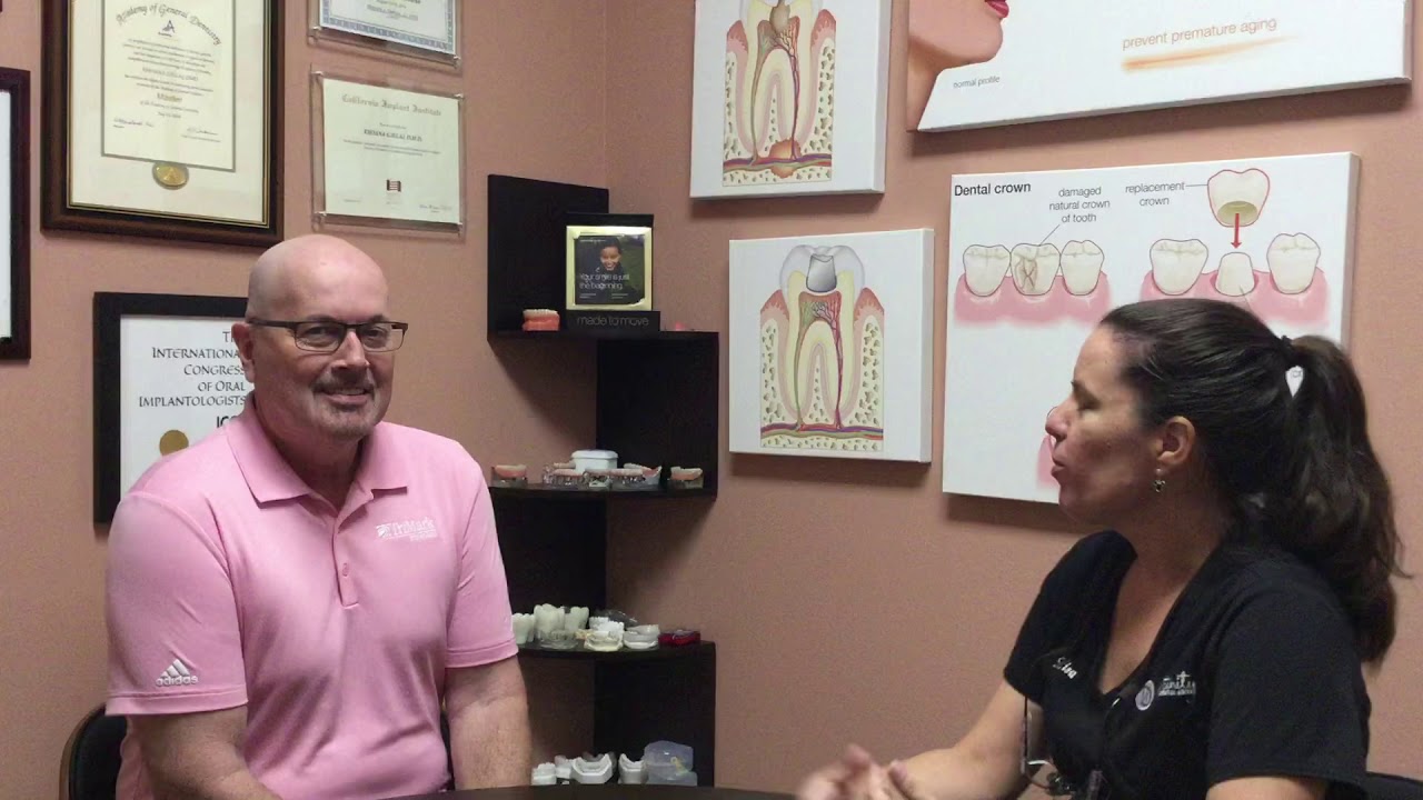 Fixed New Teeth dental implants at Trinity Dental Arts - Tim