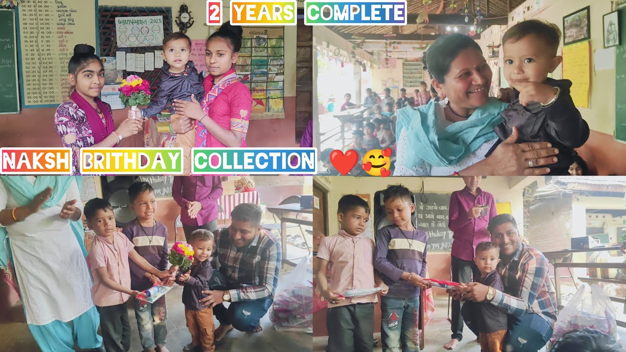 NAKSH'S 2nd birthday celebrate with some happy moments ❤️🥰☺️