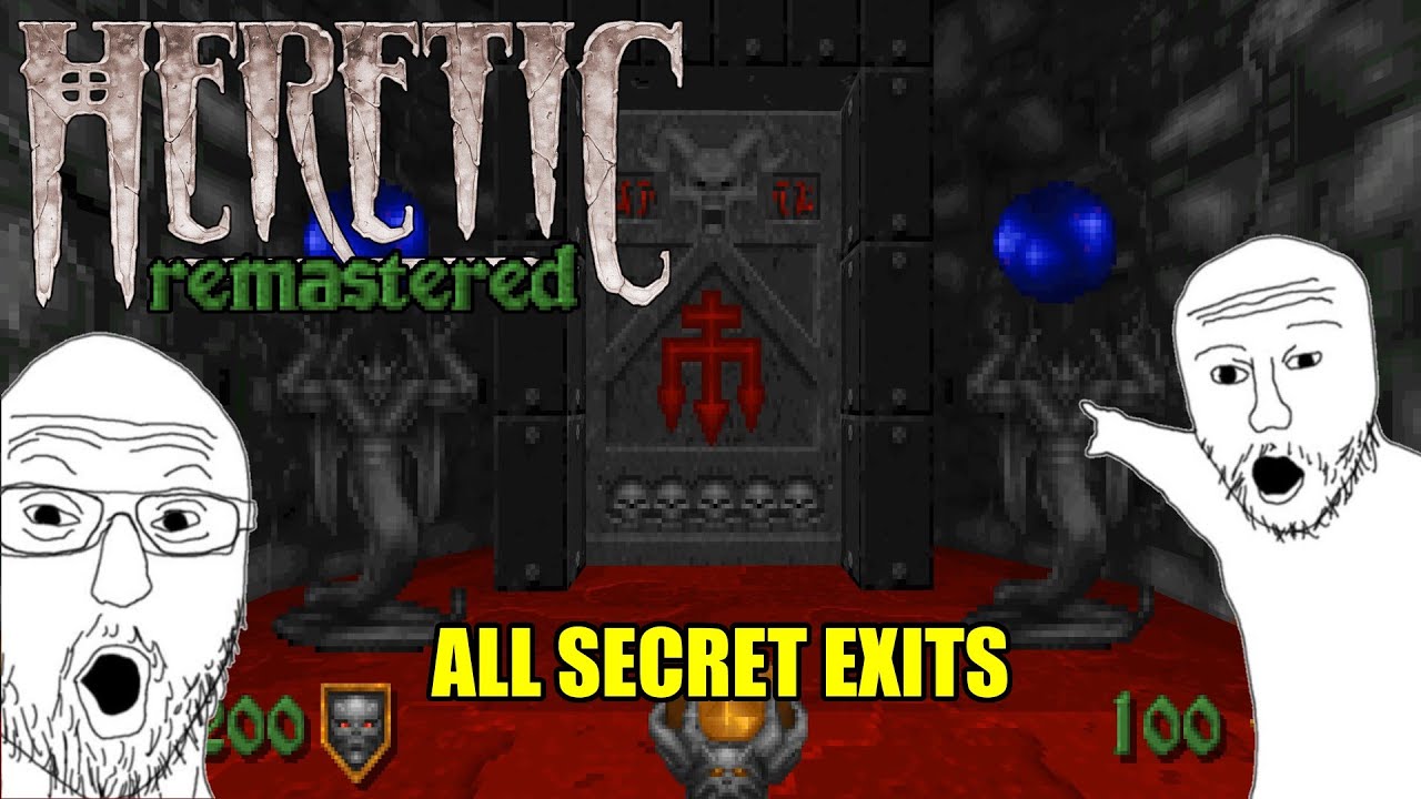 Heretic Remastered - How to Access All Secret Levels