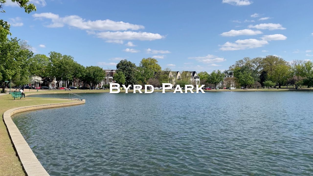 Sunny Spring Walk- Byrd Park (Beautiful Lakes and Historic Homes) ~ Richmond, Virginia