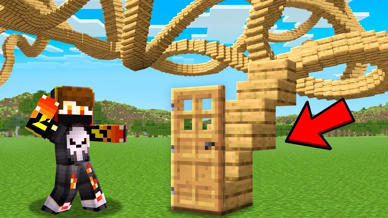 I Found Secret stairs in Minecraft !!!!