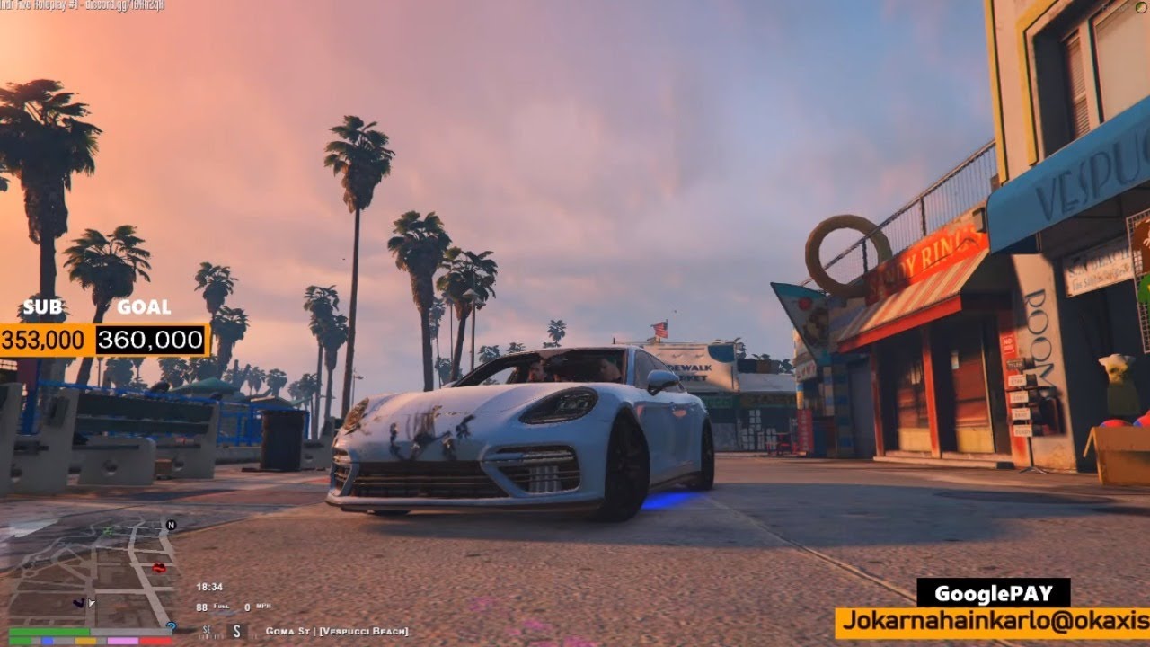 White Porsche me Gang War GTA 5 RP live India ( indi Five )