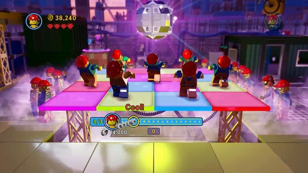 The LEGO Movie Videogame - Everything is Awesome!!! - Builders dance