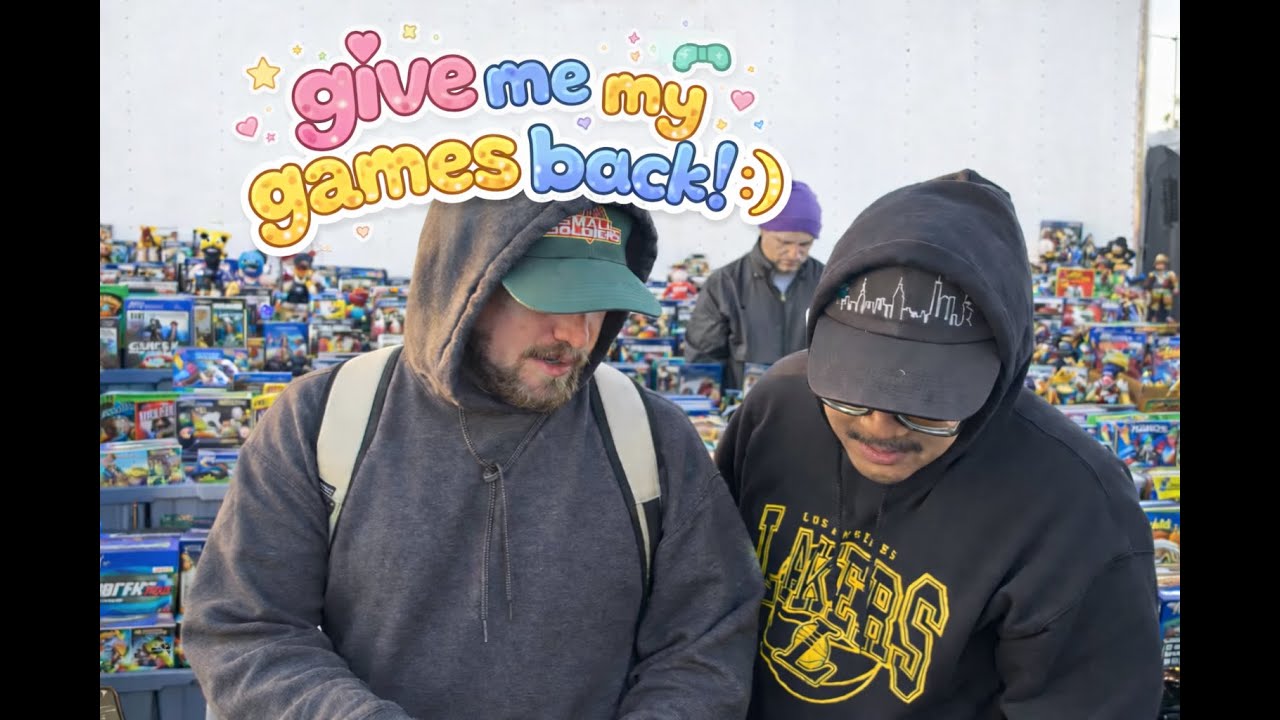 We scored at this flea market before things got PIXELated...