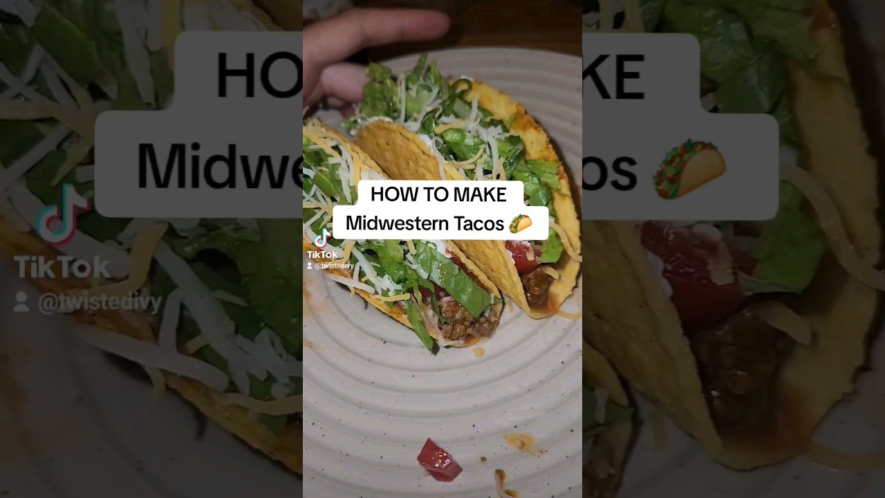 Midwestern taco recipe #recipe #harriswalz #timwalz