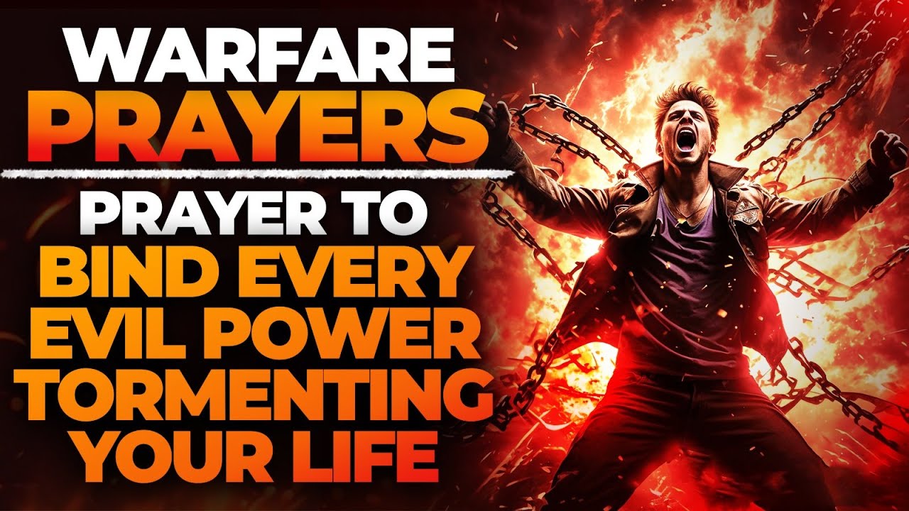 Evil Powers Be Gone | Powerful  Spiritual Warfare Prayers