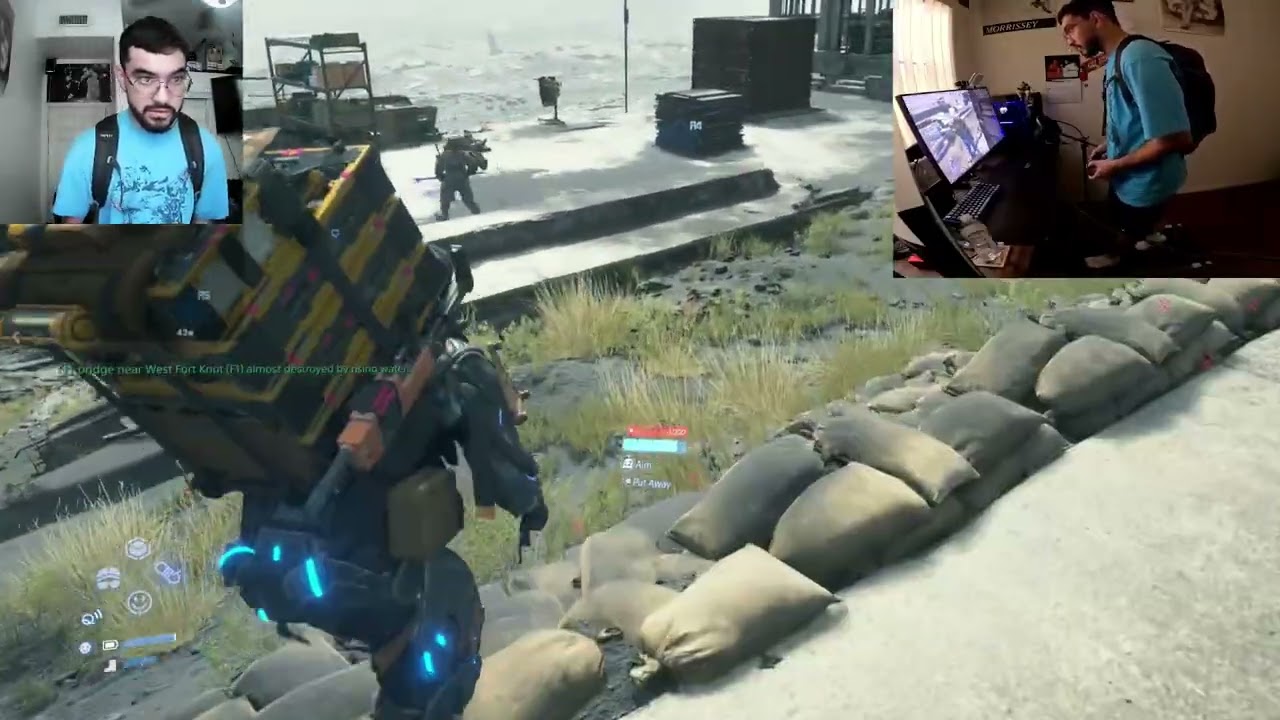 The world's first Stand Type stream, DEATH STRANDING 2: ON THE TREADMILL