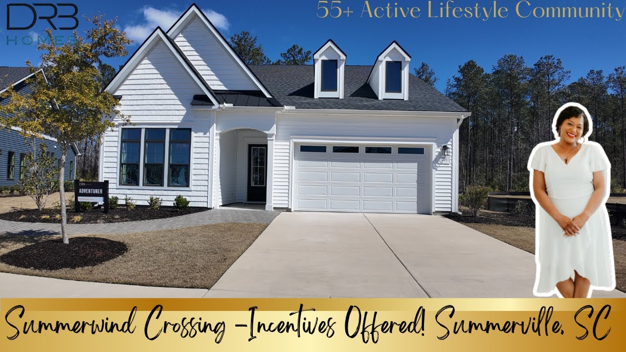 New Luxury Homes in Summerville, SC | The Adventurer by DRB Homes | 55+ Plus Community