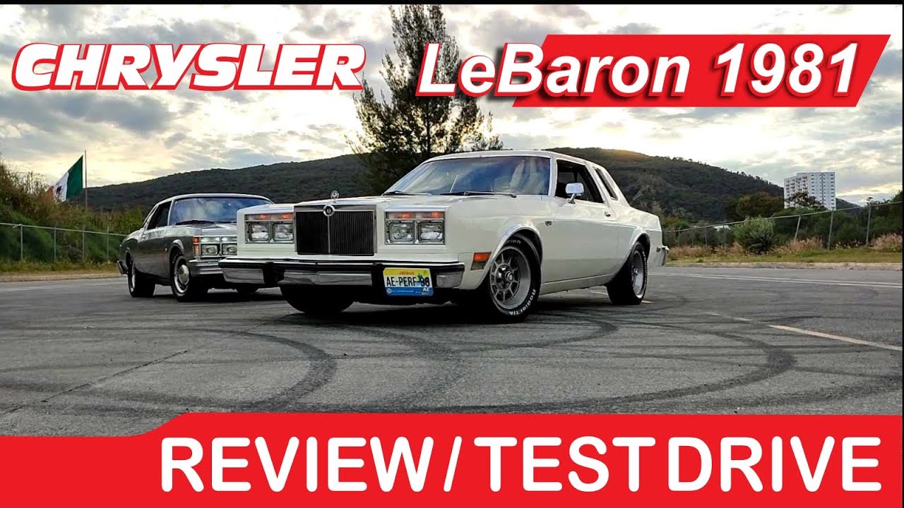 CHRYSLER LEBARON 1981 LUJO QUE SE MANEJA BIEN TEST DRIVE / REVEW / PRUEBA DE MANEJO