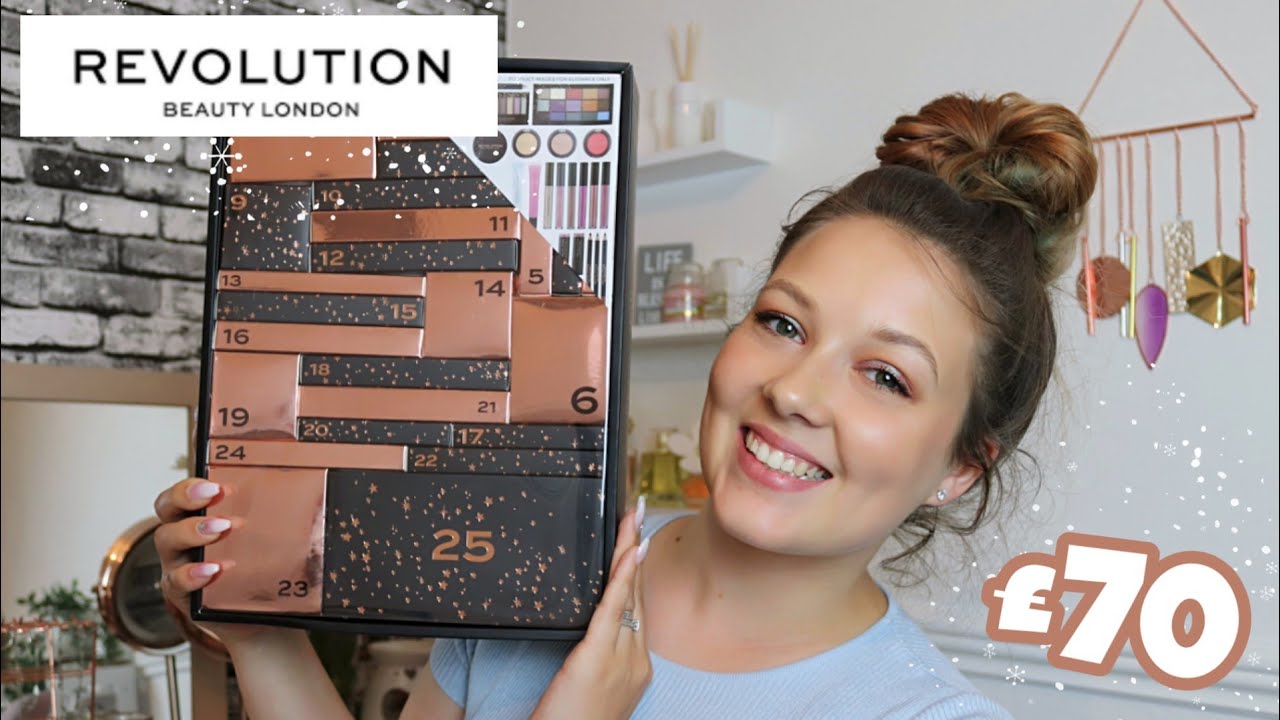 REVOLUTION BEAUTY ADVENT CALENDAR 2020 UNBOXING | Sammy Louise