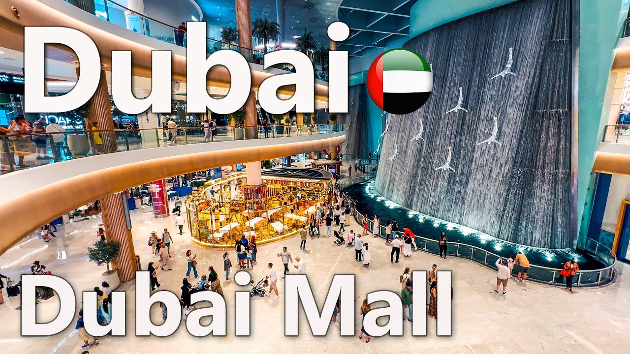 Dubai Mall 4K🇦🇪 luxury Mall in Dubai Full Tour