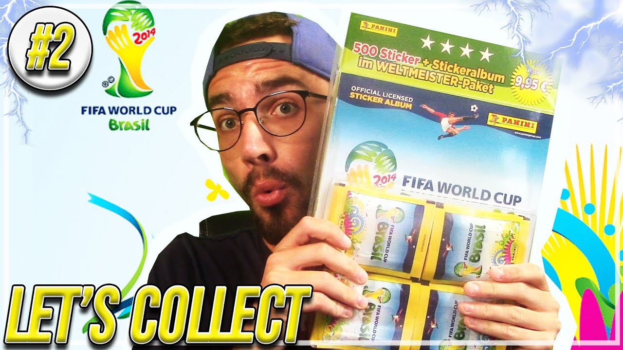 RETRO LETS COLLECT Panini WORLD CUP 2014 Brasil #2 😱🔥