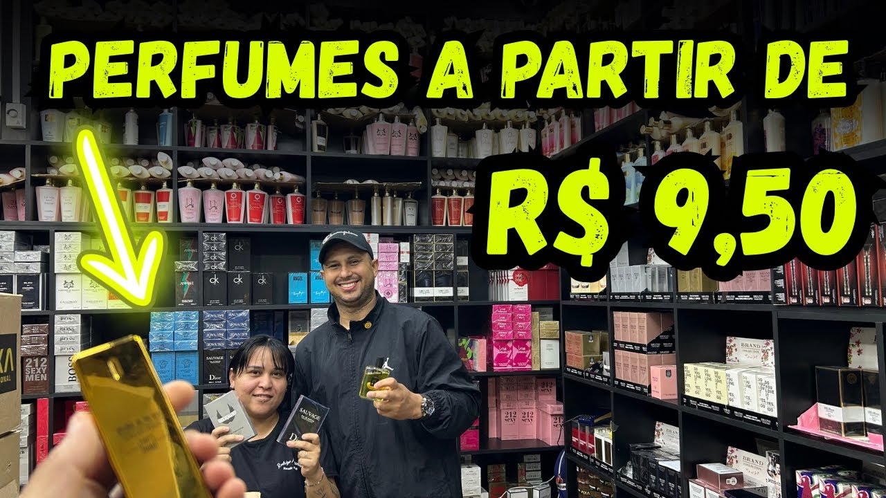 FORNECEDOR DE PERFUMES A PARTIR DE R$ 9,50 BRÁS ATACADO